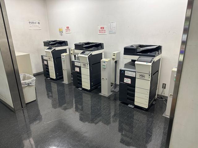 学内各所に広がる便利なサービス